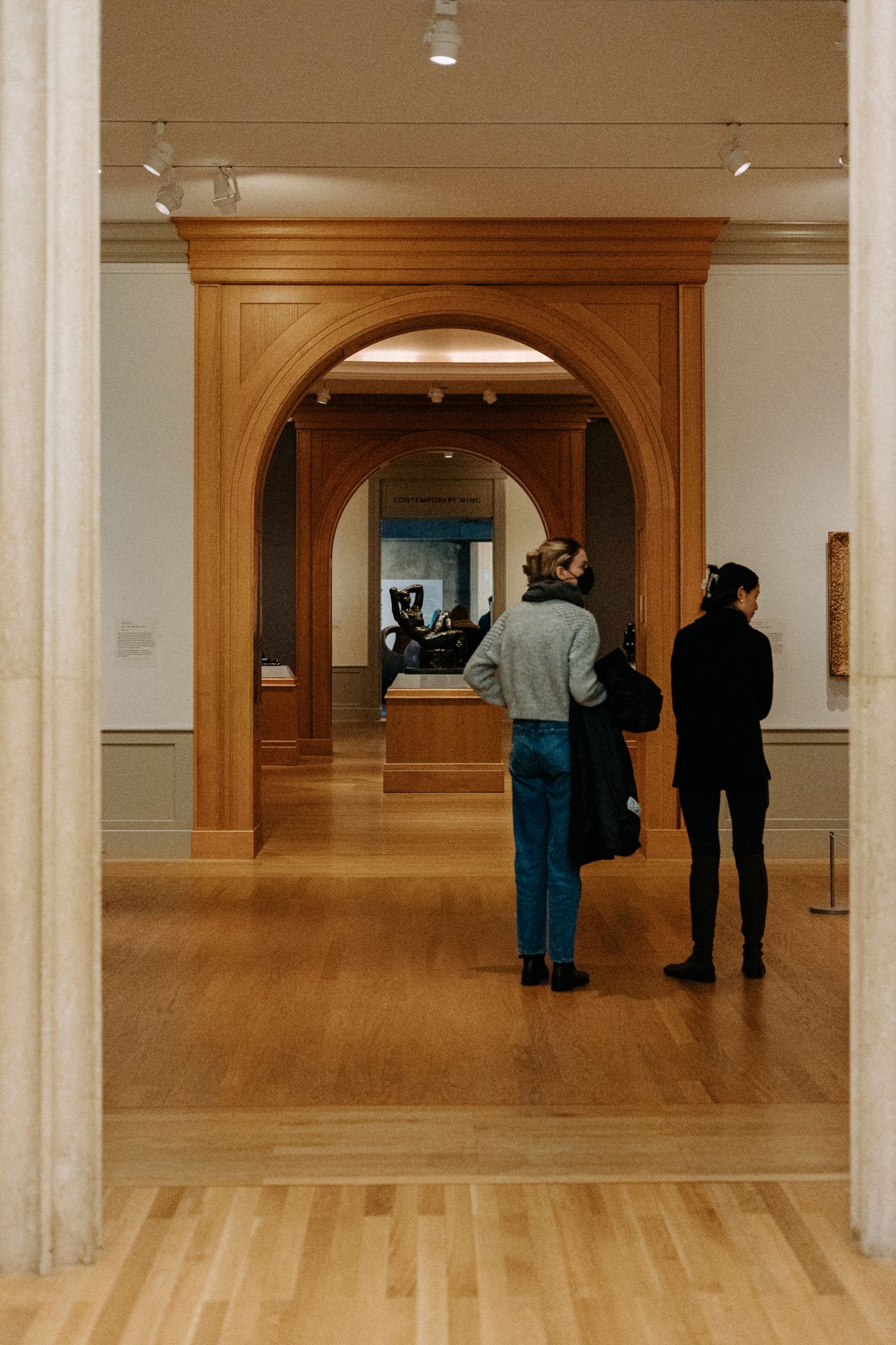 Interior of the Baltimore Museum of Art, Shot by Dylan Spangler