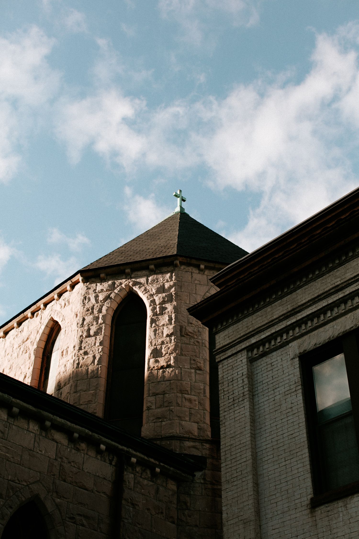 Exterior of 14th street church in Washington DC, Shot by Dylan Spangler
