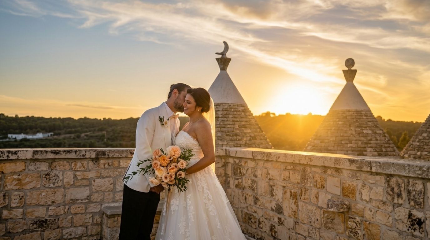 Antoinette & Edward, Masseria Grieco, Ostuni, Puglia