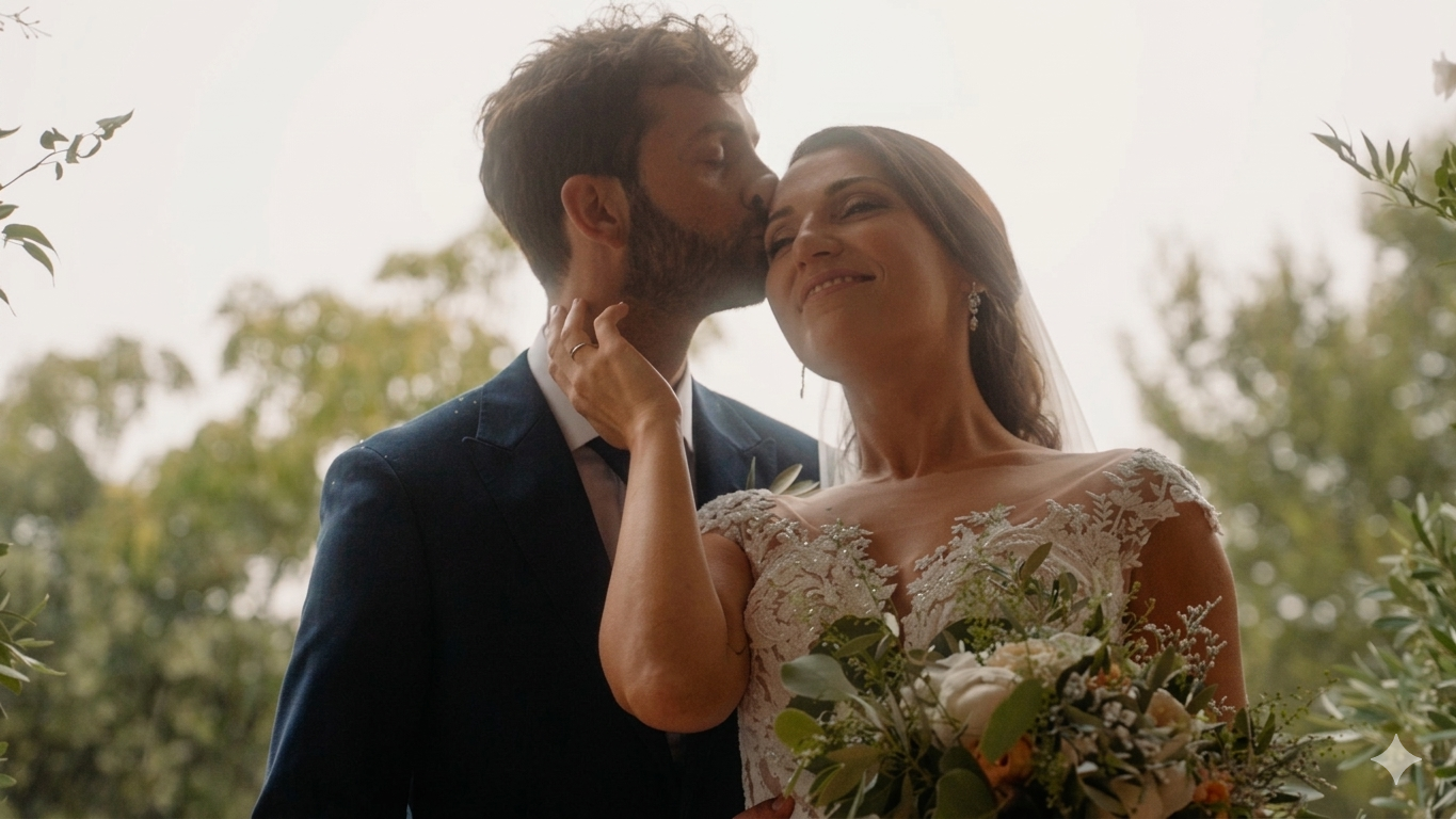 Destination wedding couple in Puglia, Italy