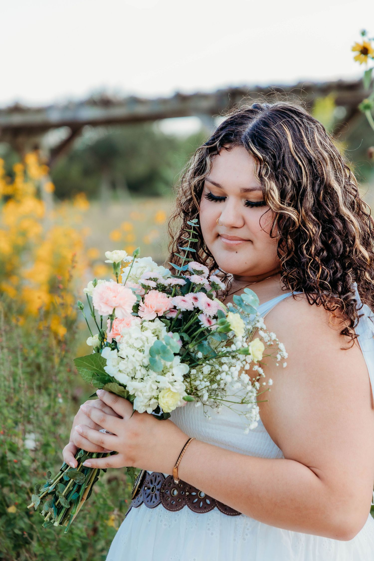 Candid moment captured during photography session in Magnolia TX