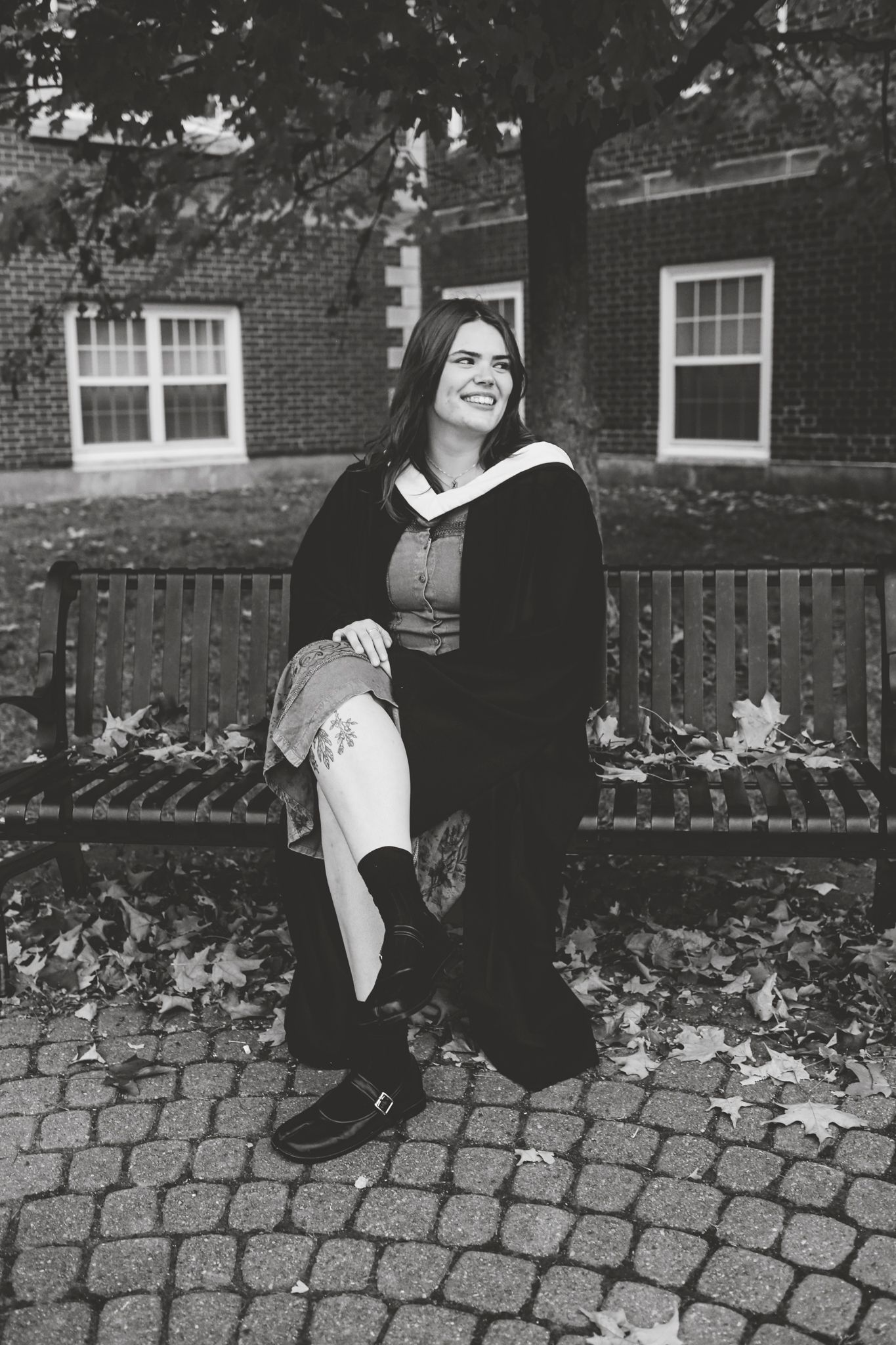 Portrait photography Antigonish, Nova Scotia. StFX University graduation photos. Relaxed Graduation photos in Nova Scotia