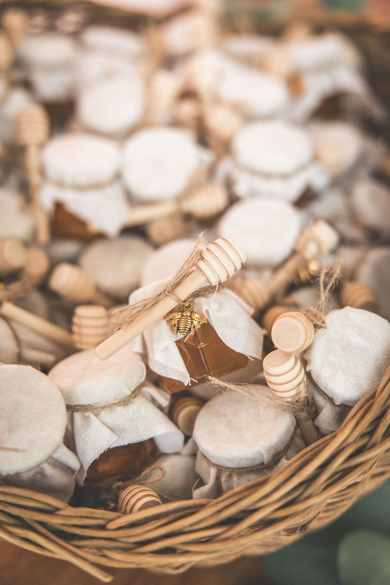 Delicate white seashells arranged artistically on natural woven fibers create an elegant coastal display.