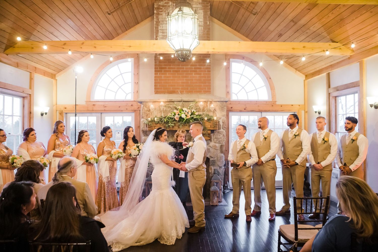 the Barn is a wonderful place for an intimate wedding at Peirce Farm