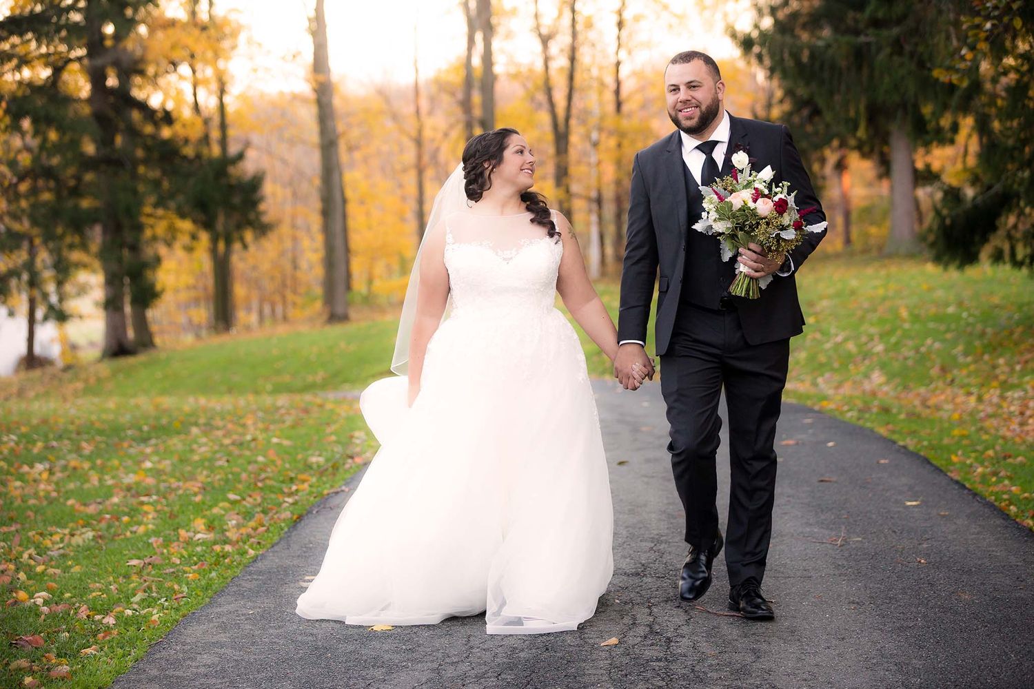 A romantic stroll through the grounds at Peirce Farm Witch Hill