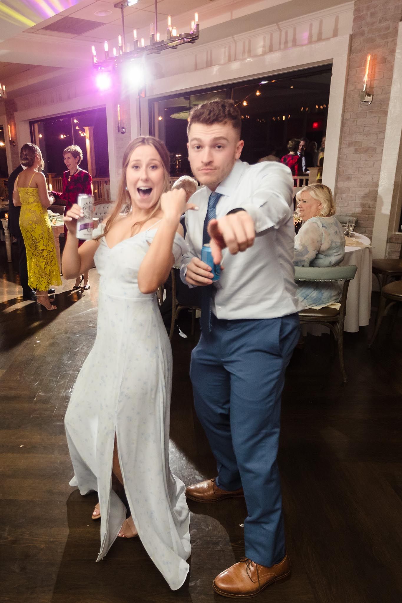 Guests enjoy the wild side of the dance floor.