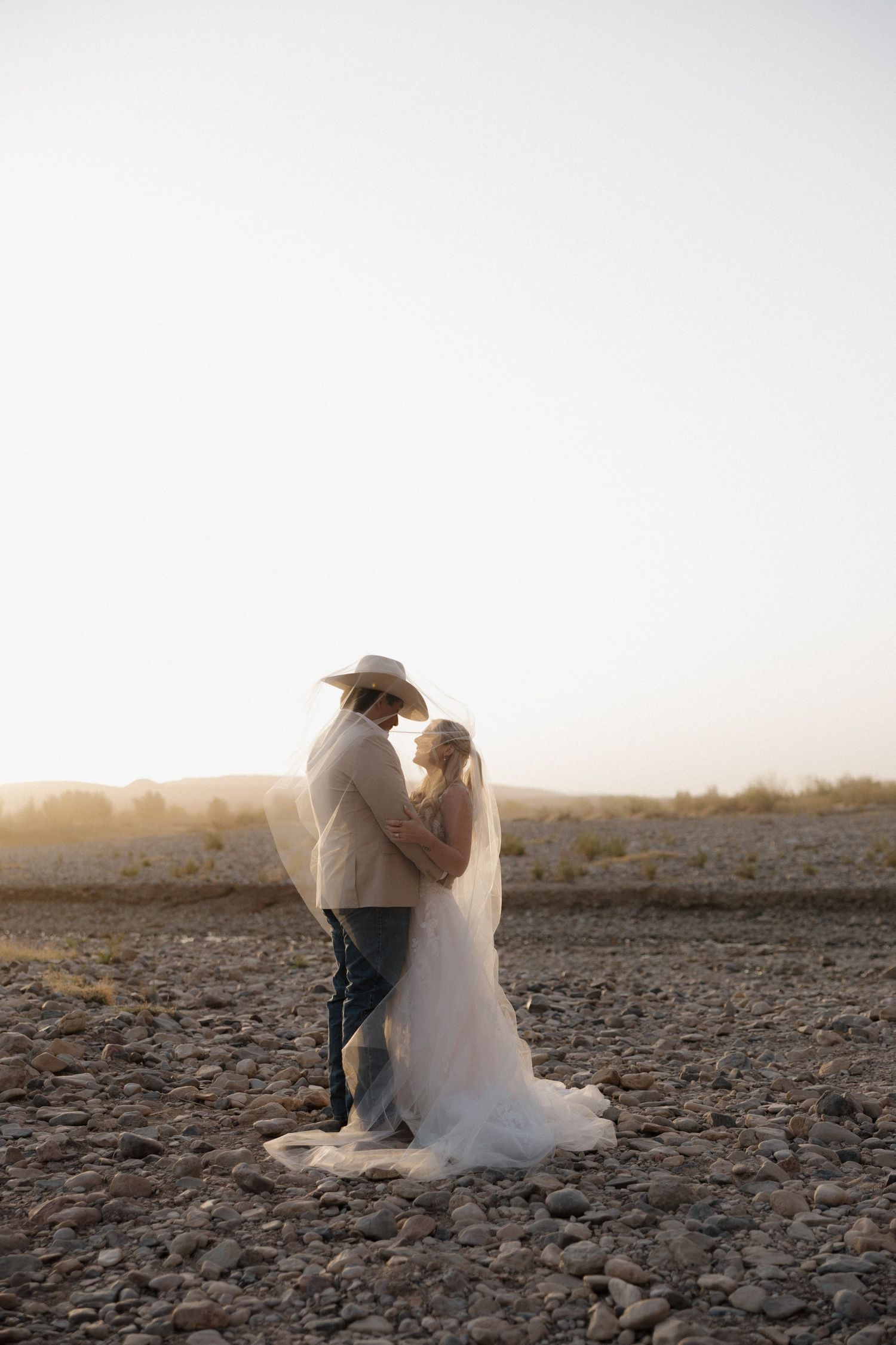 Couple Eloping in Big Bend National Park