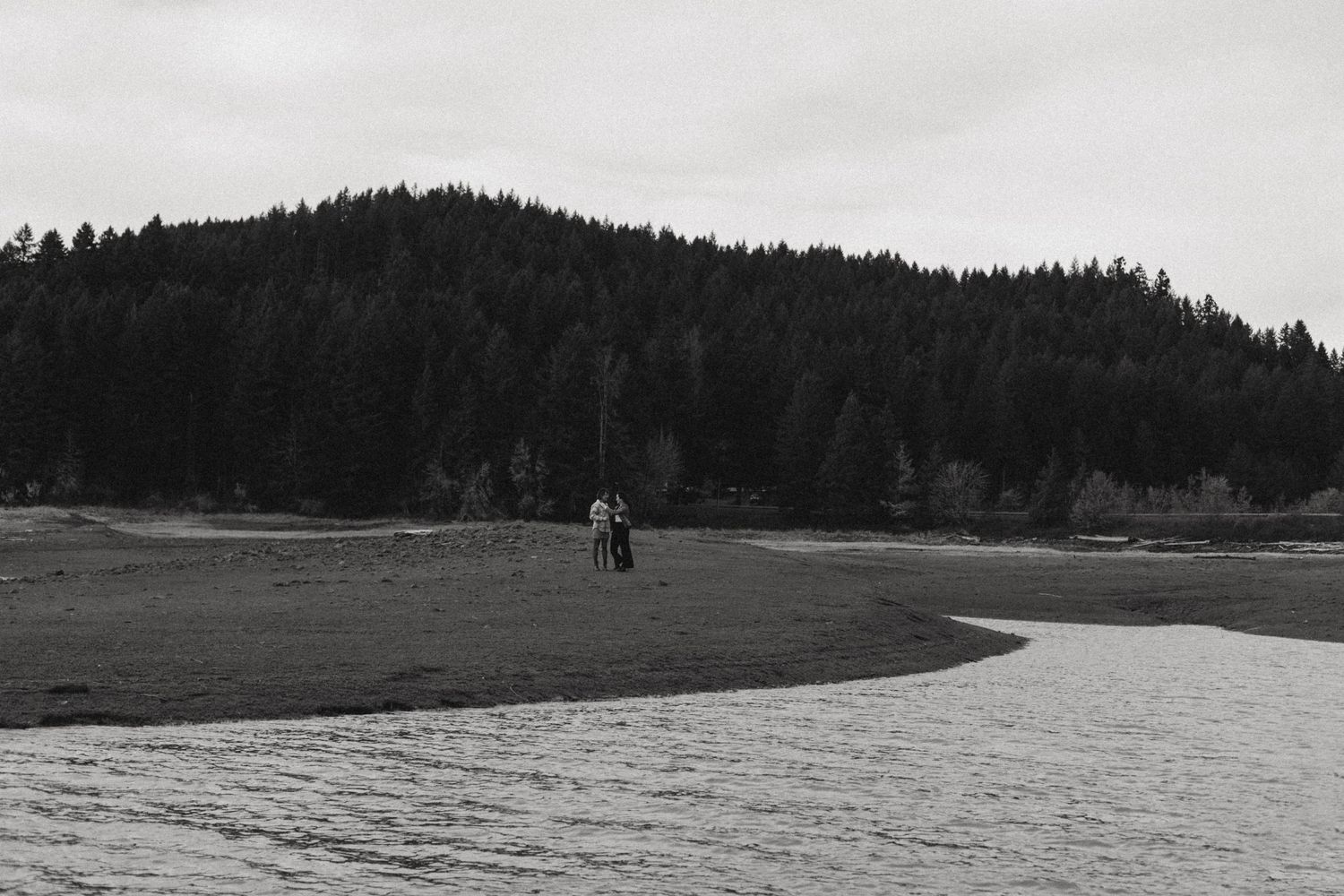 LGBTQIA+ couples session at lake