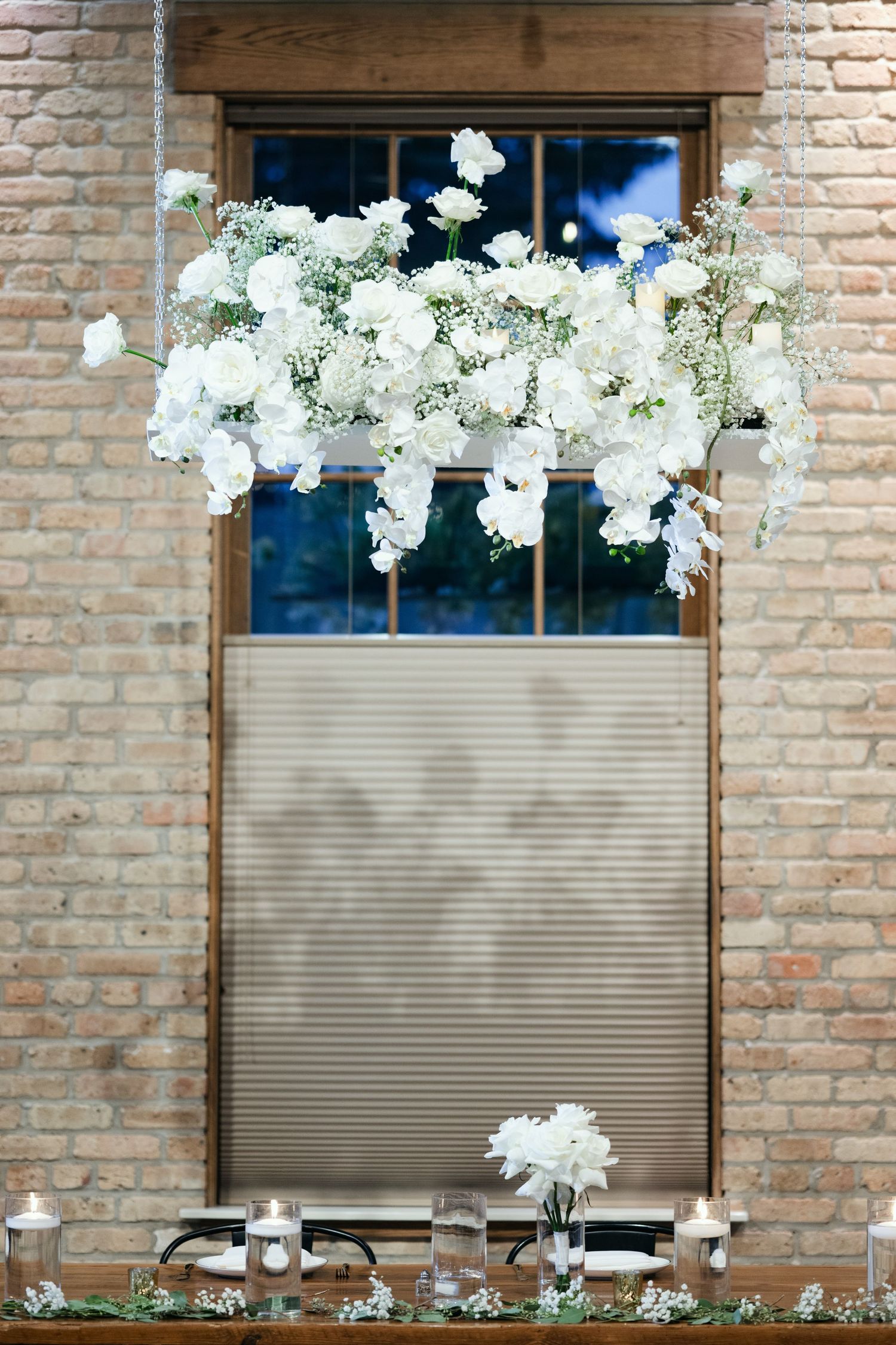 The BRIX on the Fox Wedding - Reception Sweetheart Table & Florals