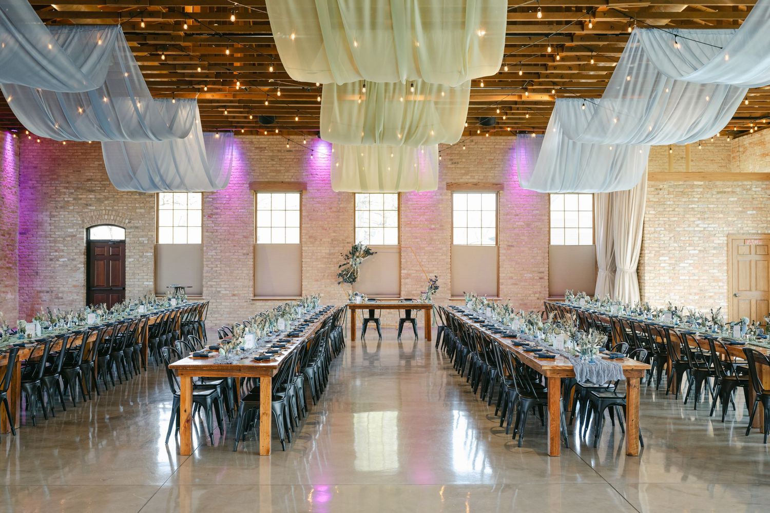 The Brix on the Fox Wedding - Multicultural Indian Reception Space Details