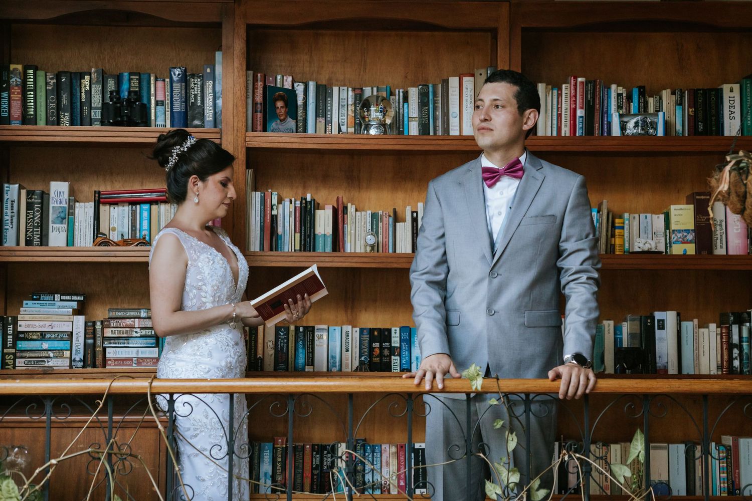 Detalles de la decoración y fotos de la boda en los Valles de Quito