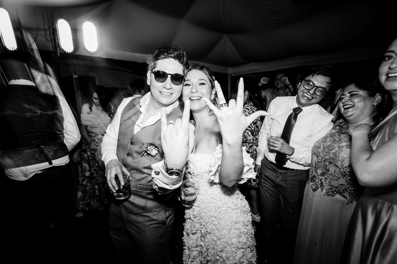 Detalles de la decoración y fotos de la boda en los Valles de Quito