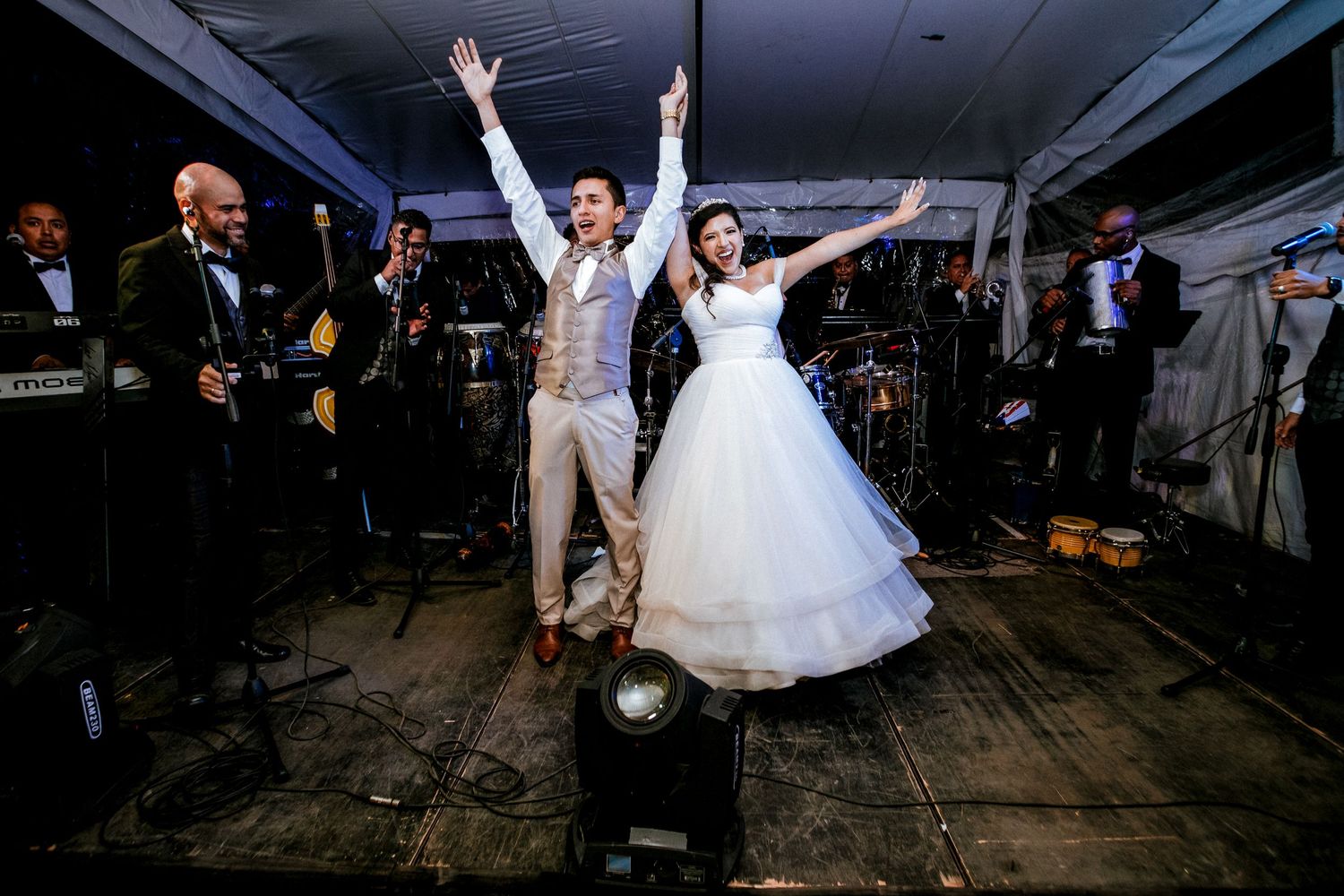 Fotografía de bodas con planificación perfecta gracias a wedding planners en Quito.