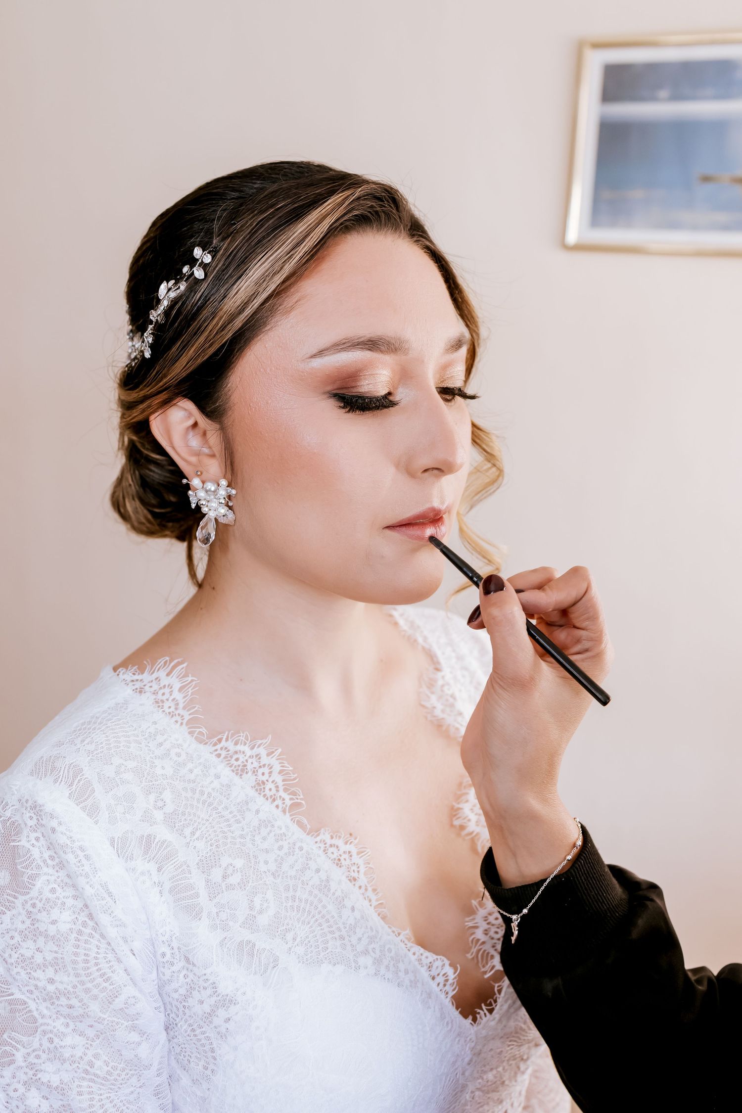 Pablo Andrade fotografiando una boda destino en Ecuador