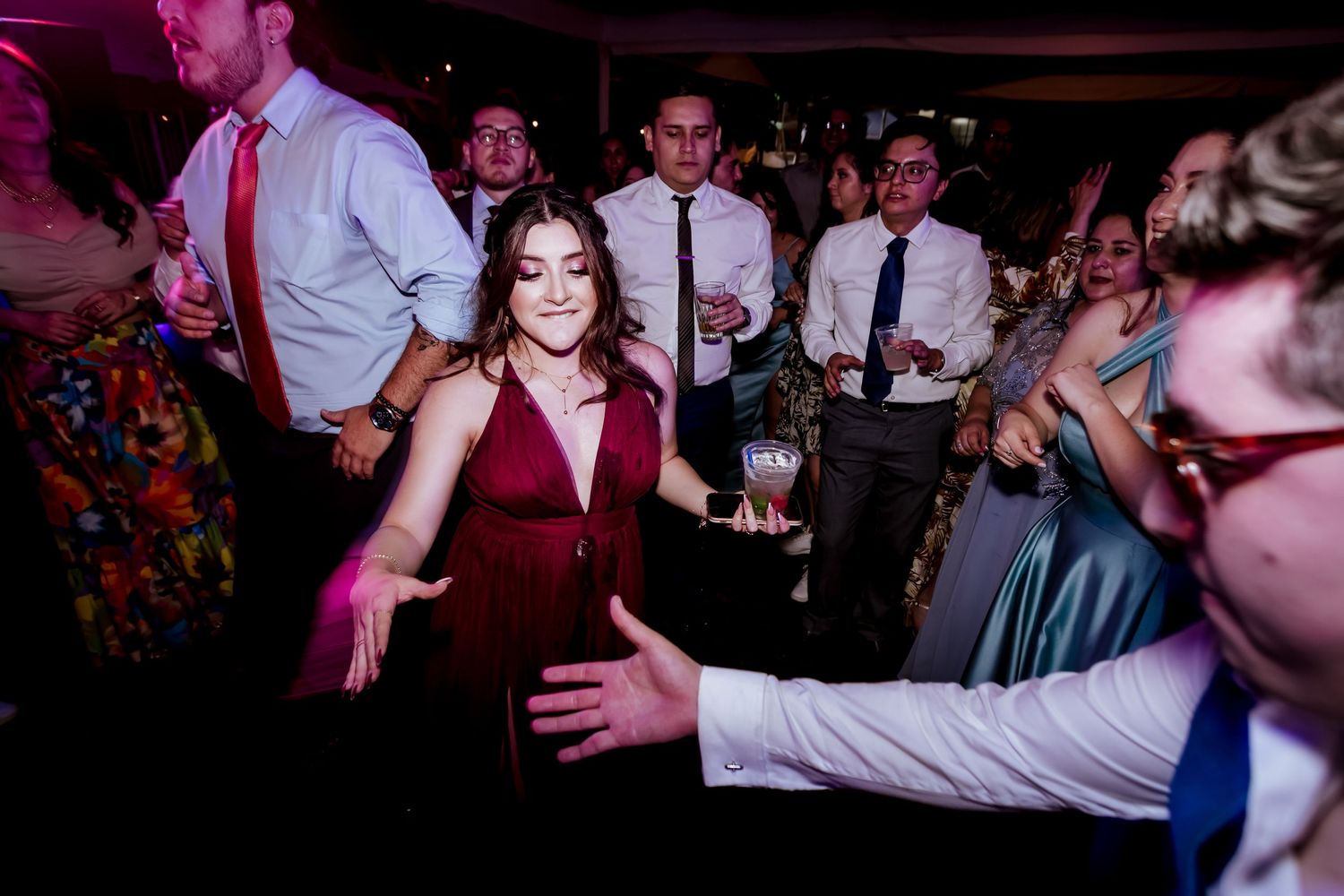 Detalles de la decoración y fotos de la boda en los Valles de Quito