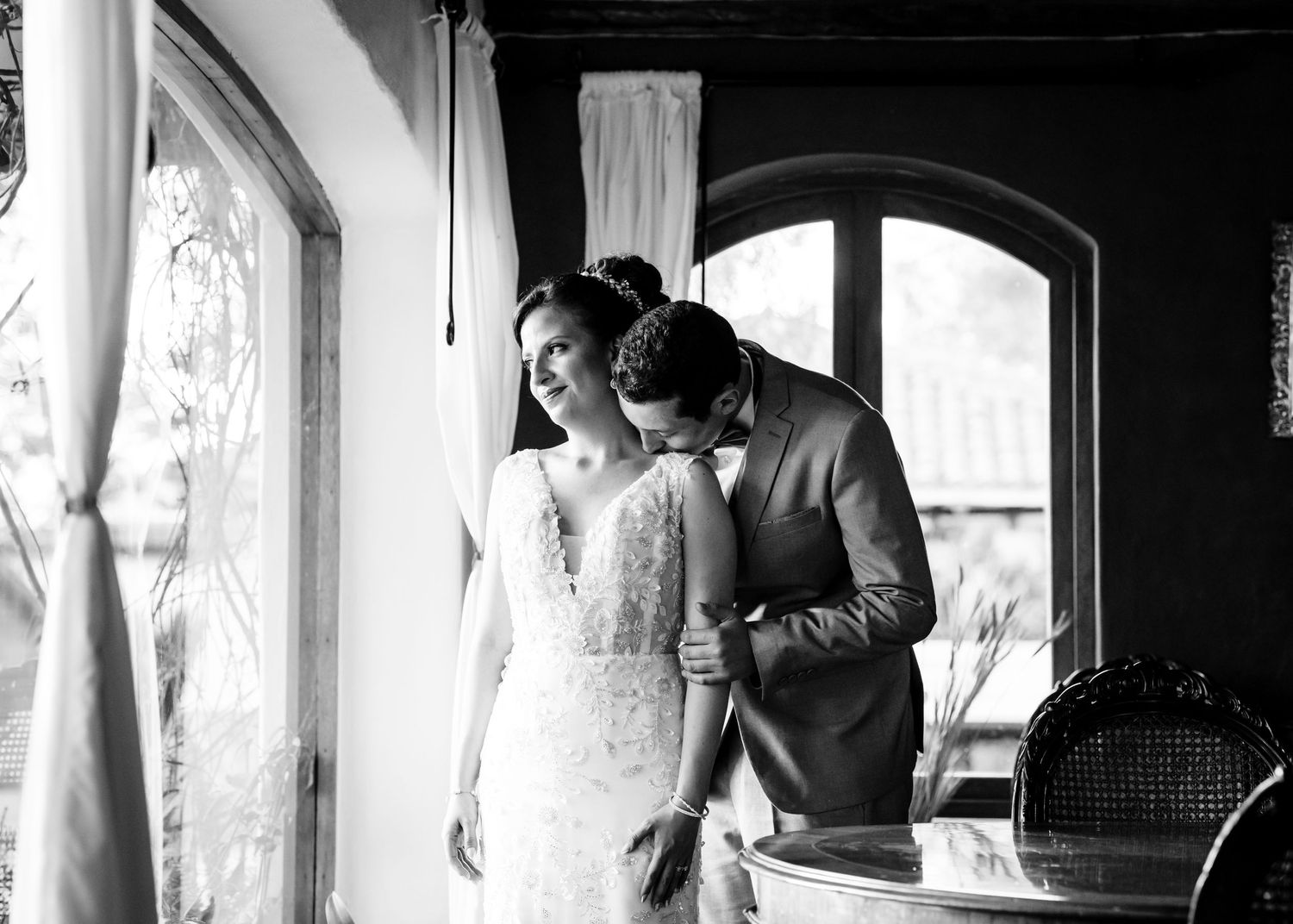 Detalles de la decoración y fotos de la boda en los Valles de Quito