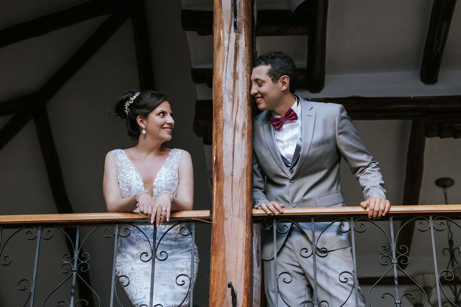 Detalles de la decoración y fotos de la boda en los Valles de Quito