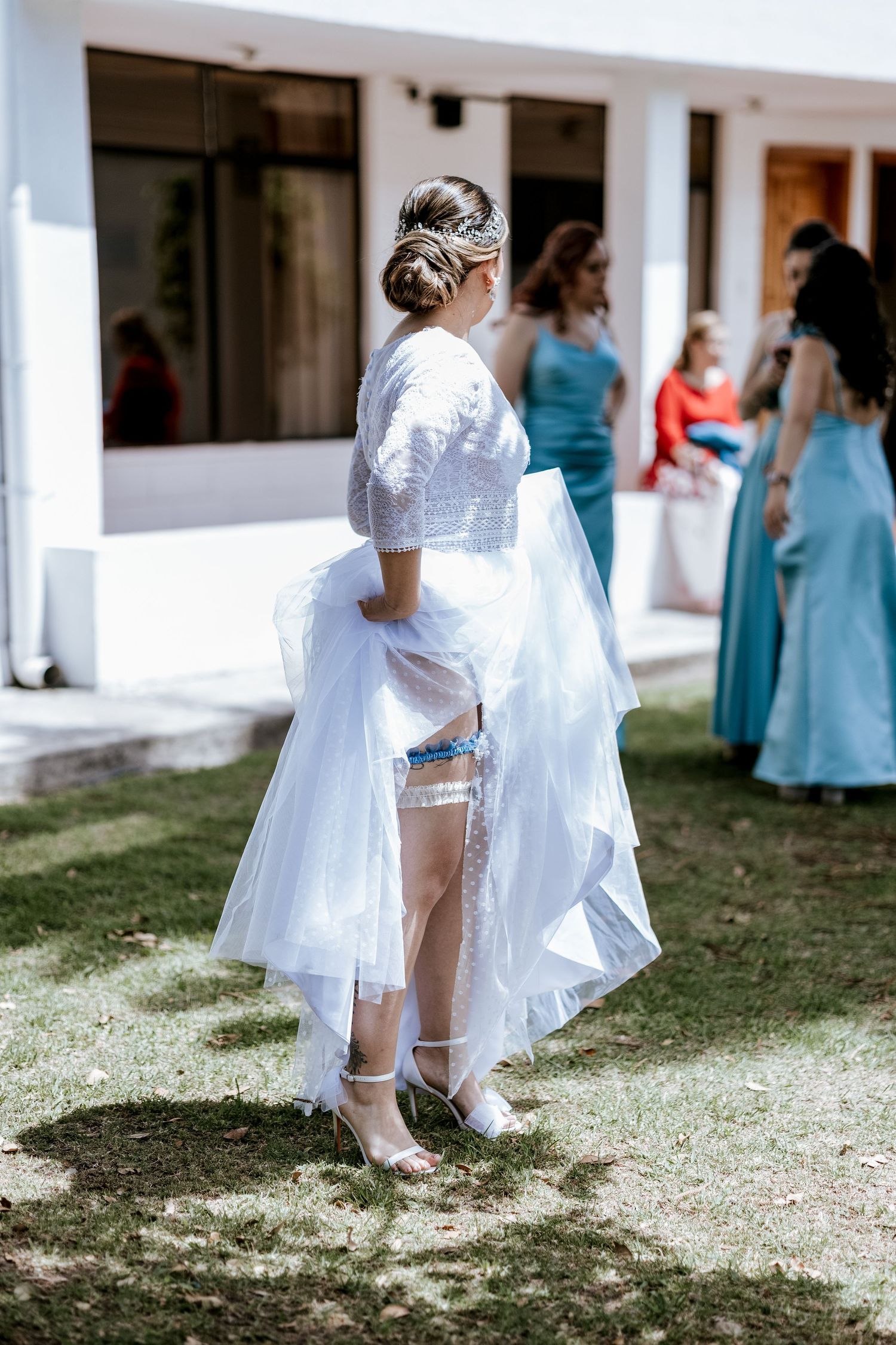 Pablo Andrade fotografiando una boda destino en Ecuador
