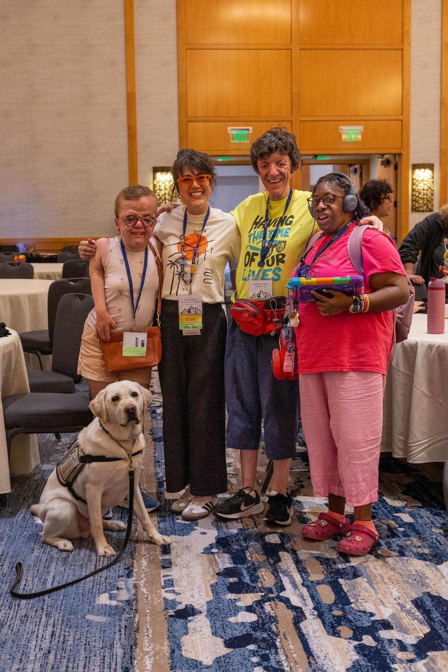 Families attending children’s craniofacial association retreat in Bellevue
