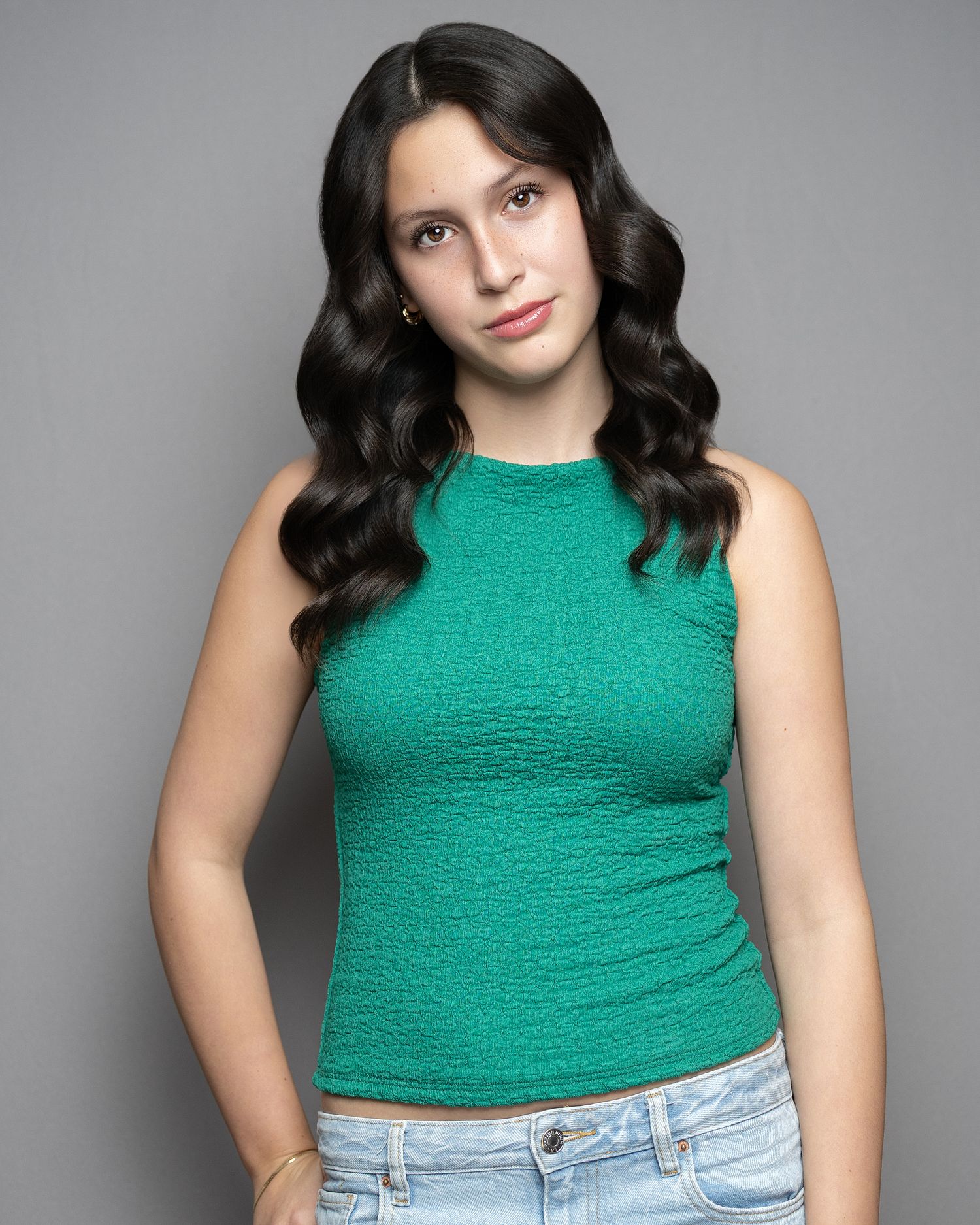 Actor headshot portrait with natural pose in Kirkland