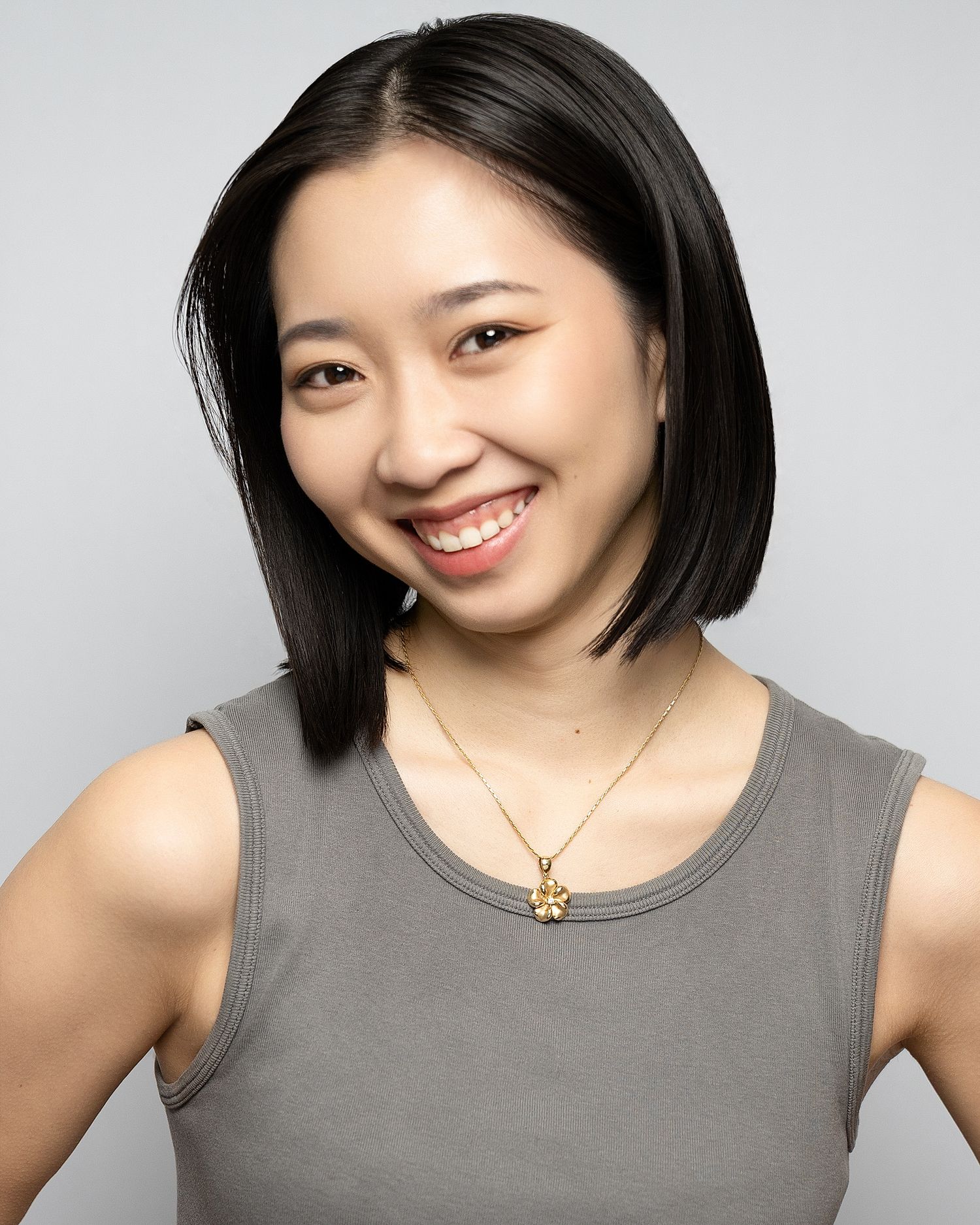 Actor headshot portrait smiling in Kirkland