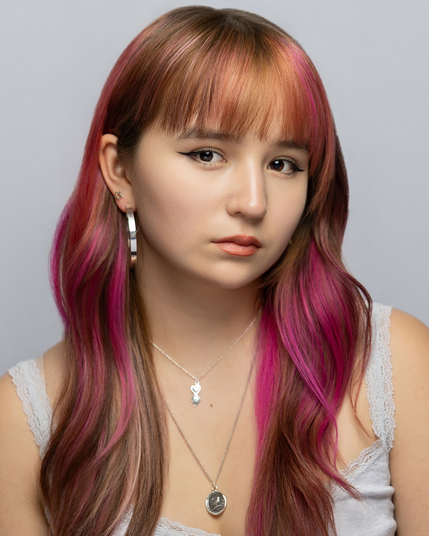Actor headshot portrait with natural expression in Kirkland