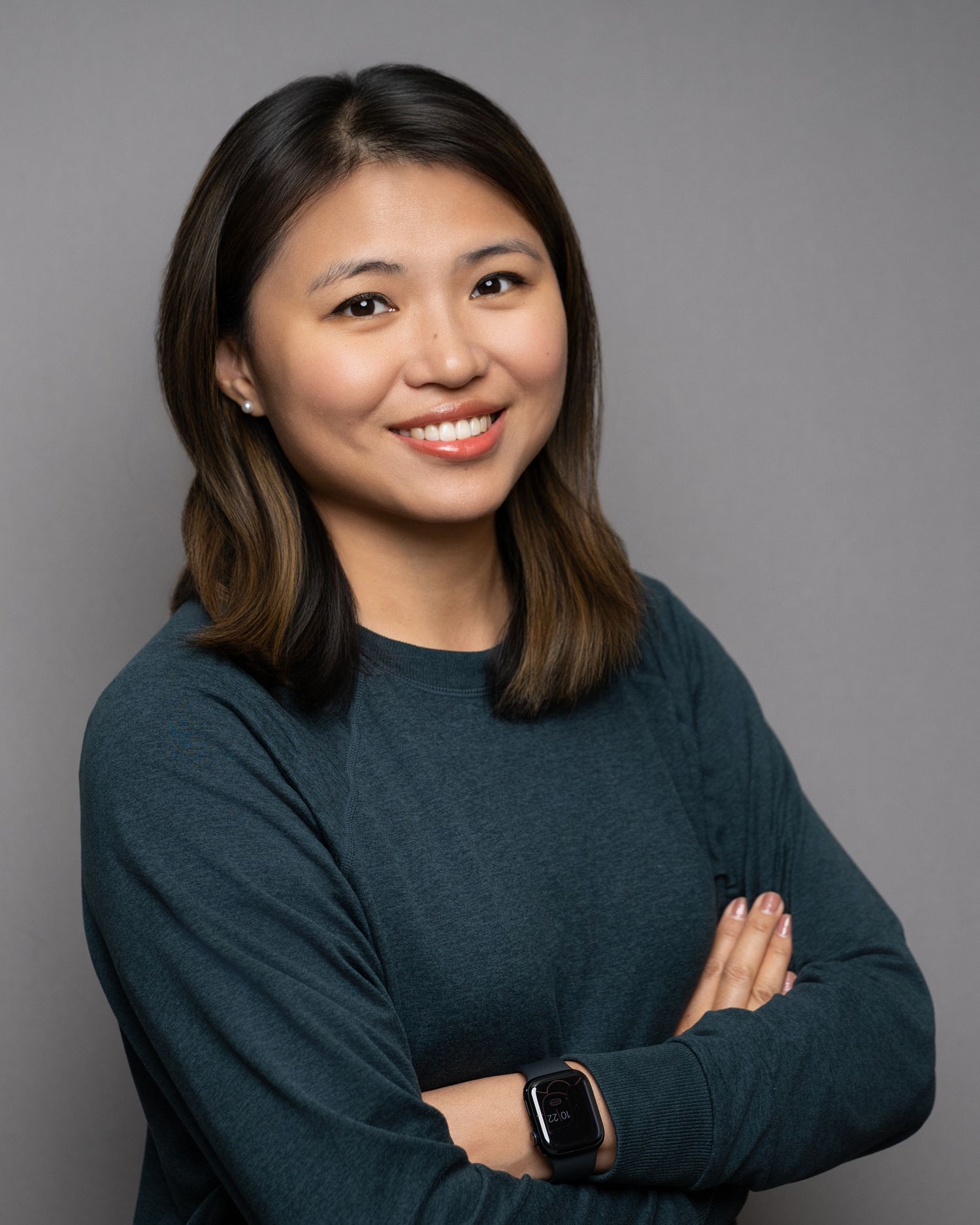 LinkedIn headshot portrait with natural expression in Kirkland