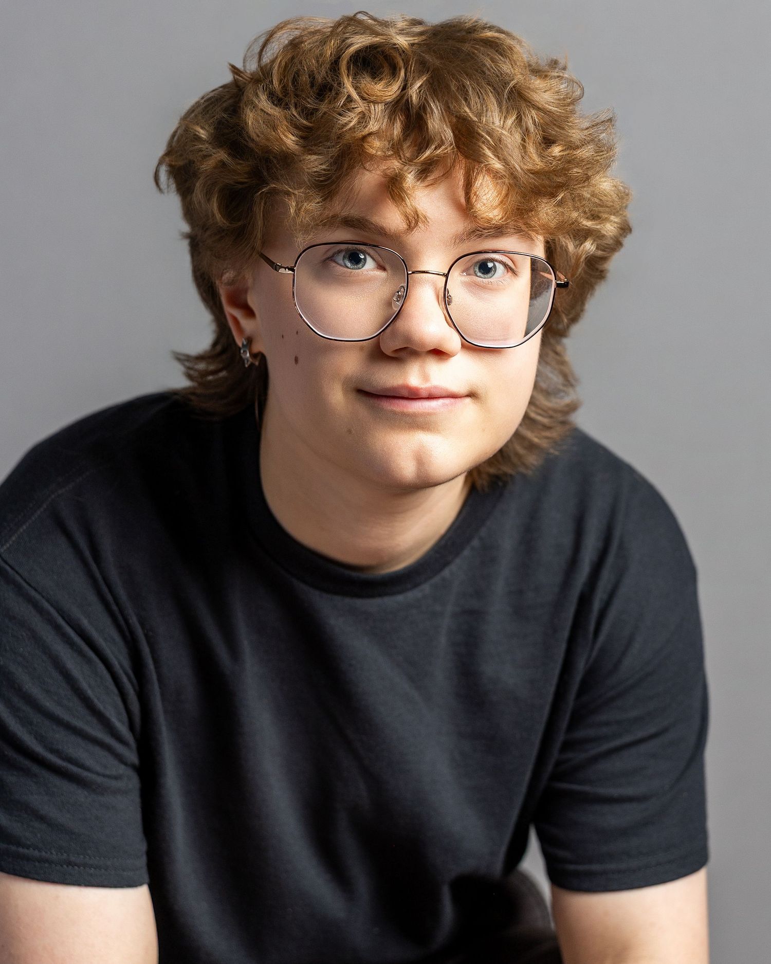 Staff headshot portrait with rembrandt lighting in Kirkland