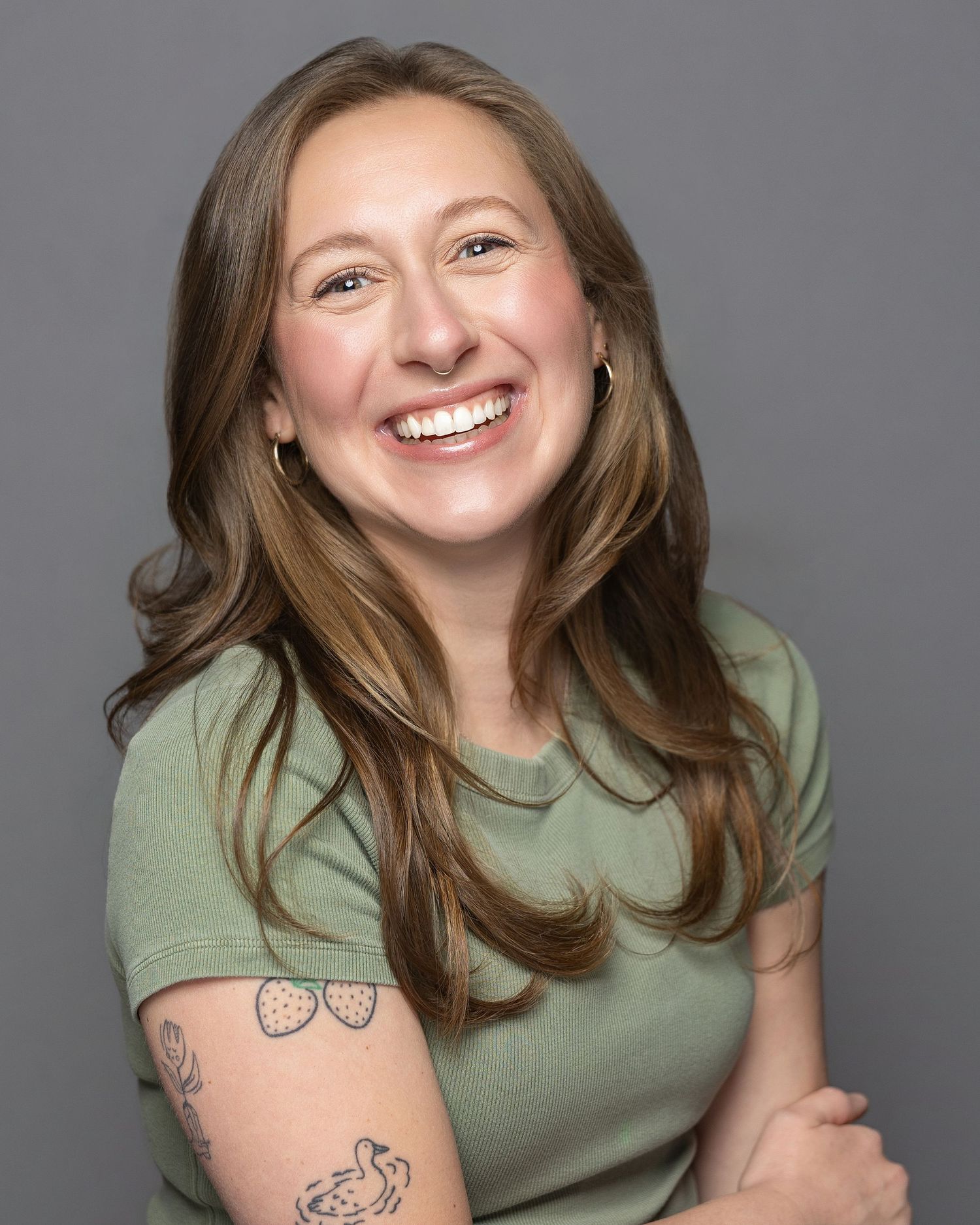 Professional staff headshot portrait with natural smile in Kirkland
