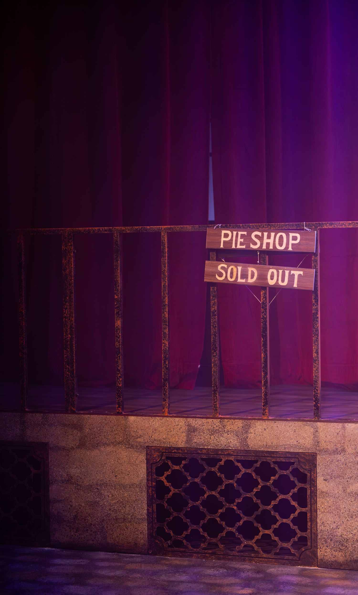 Stage set during theatre production in Kirkland