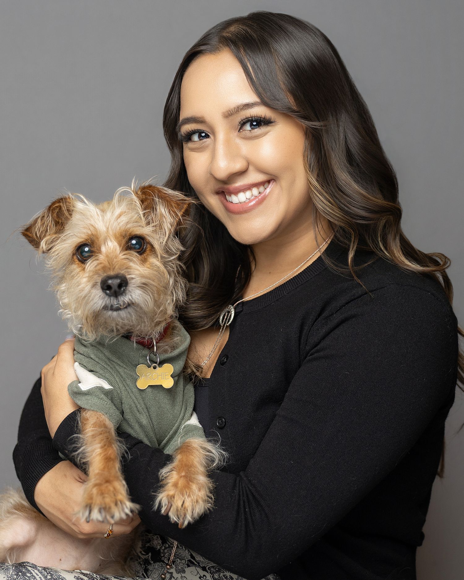 Modern professional headshot featuring soft lighting and a natural expression