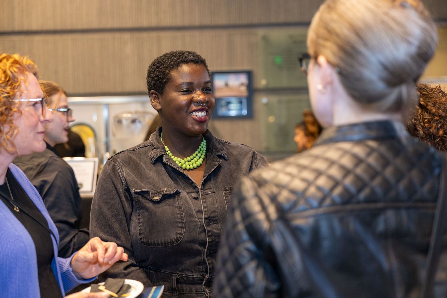 Guests enjoying event together in Bellevue
