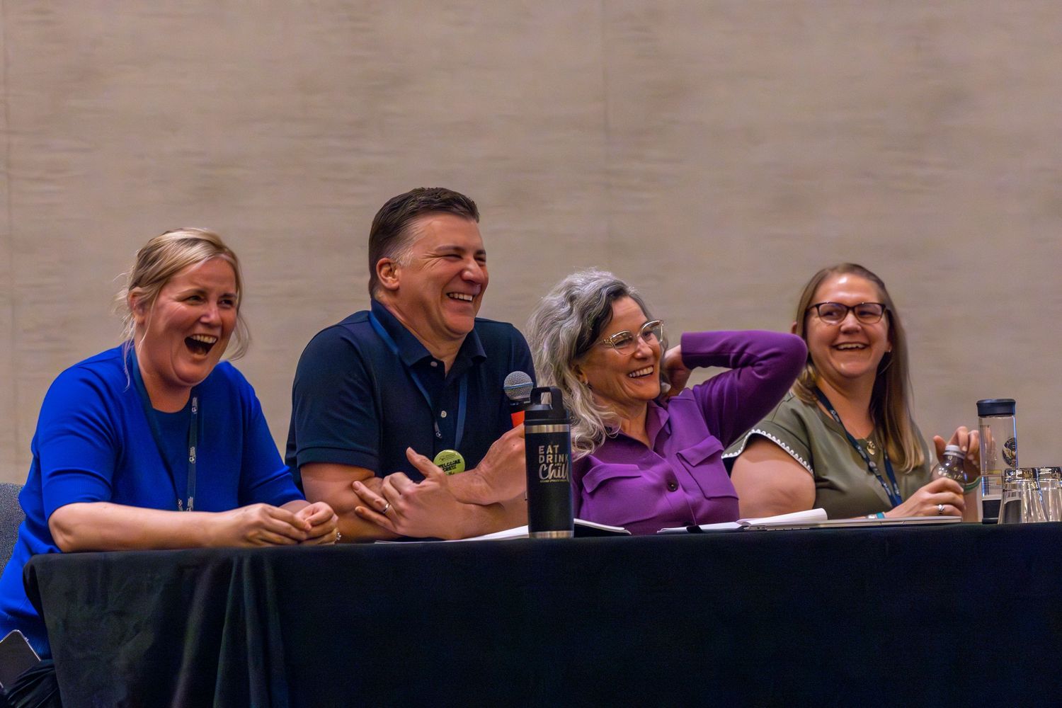 Panel discussion at craniofacial retreat in Bellevue