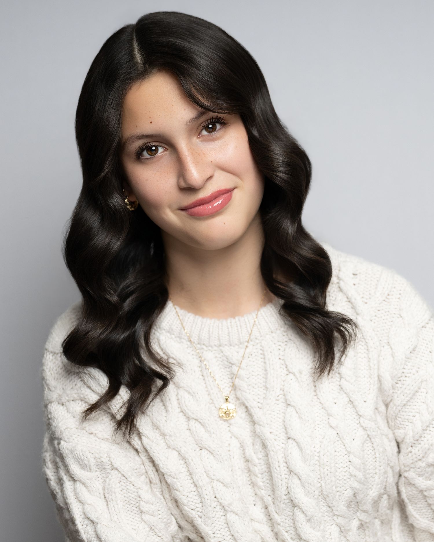 Actor headshot portrait with subtle smile in Kirkland