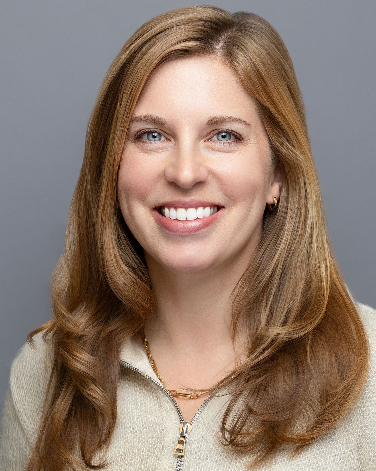 Professional corporate headshot of a smiling businesswoman in Kirkland, Washington