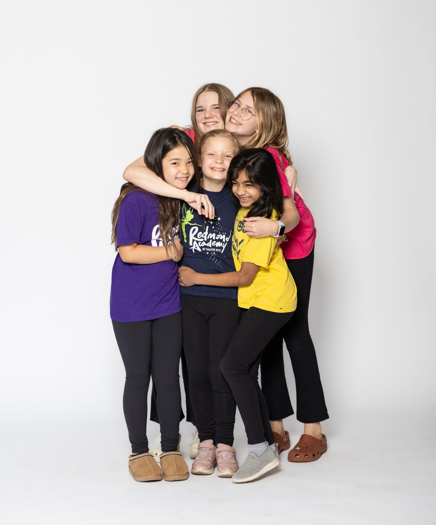 Group photo of actors for theatre publicity in Redmond