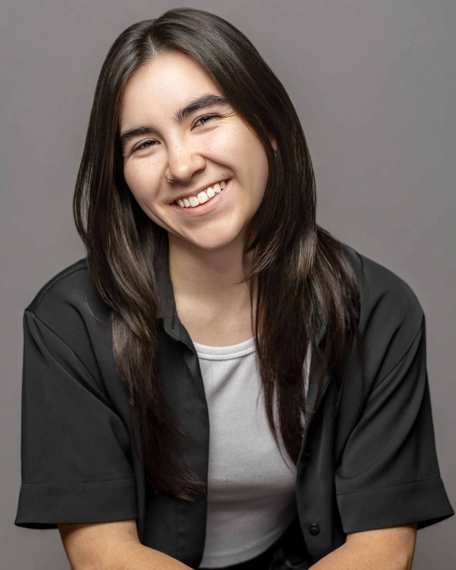 Professional staff headshot portrait with natural expression in Kirkland