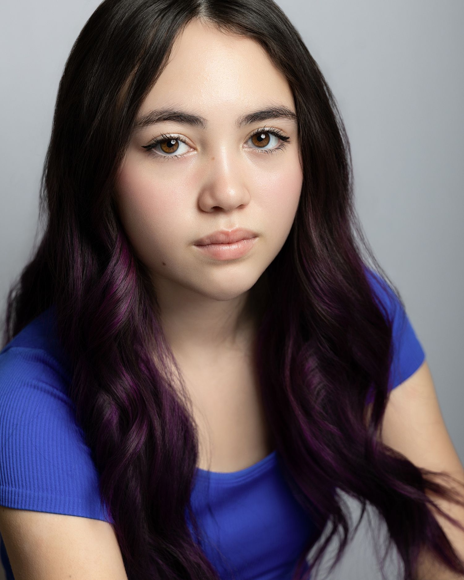 Actor headshot portrait with natural expression in Kirkland