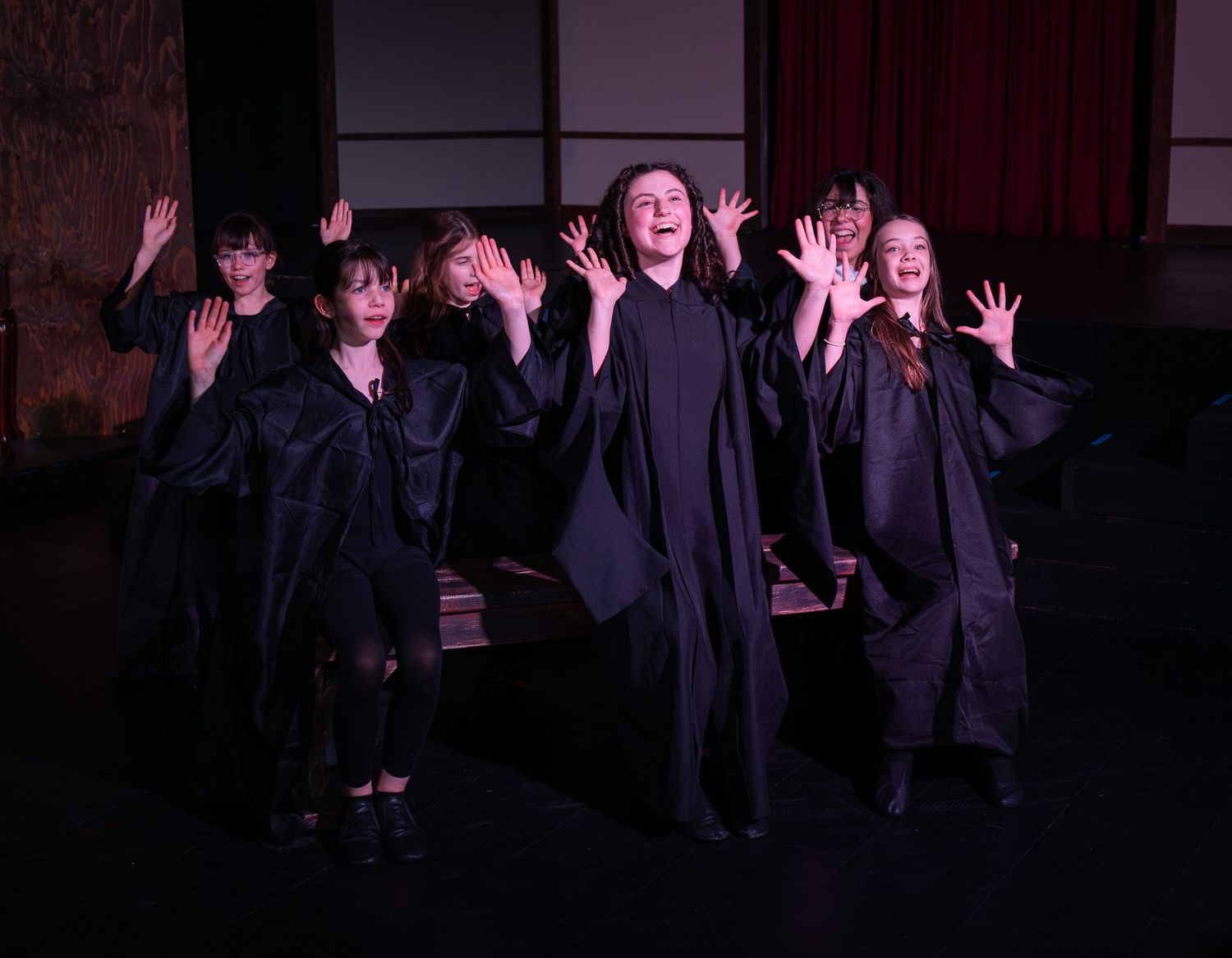 Live theatre performance on stage in Redmond