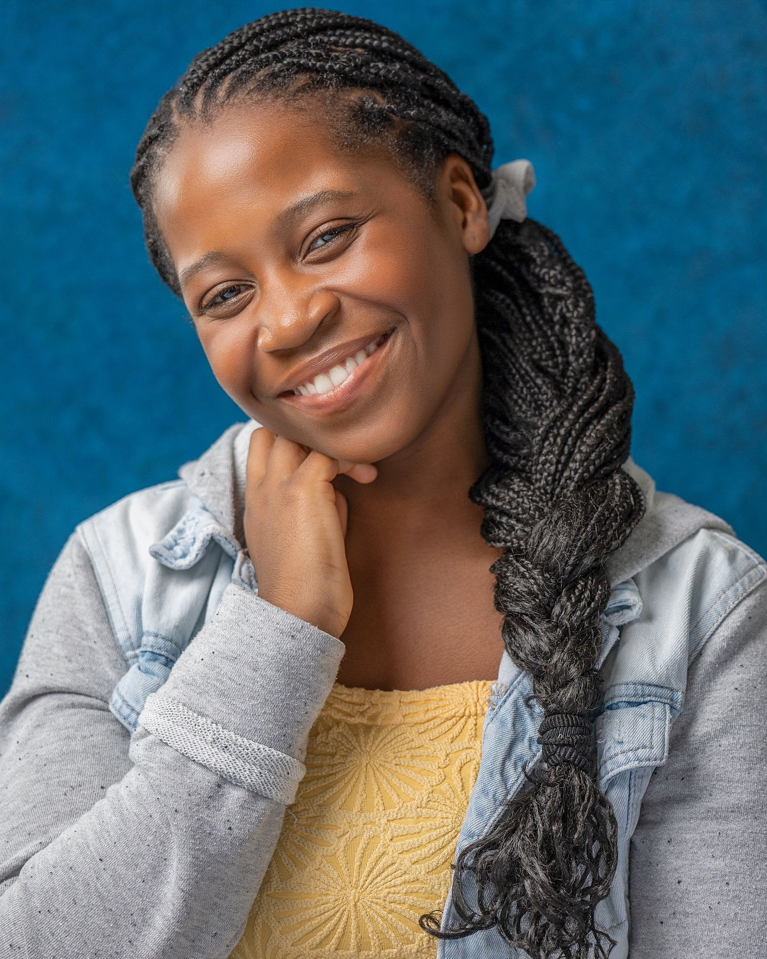 Expressive actor headshot of a young performer photographed in Kirkland, Washington