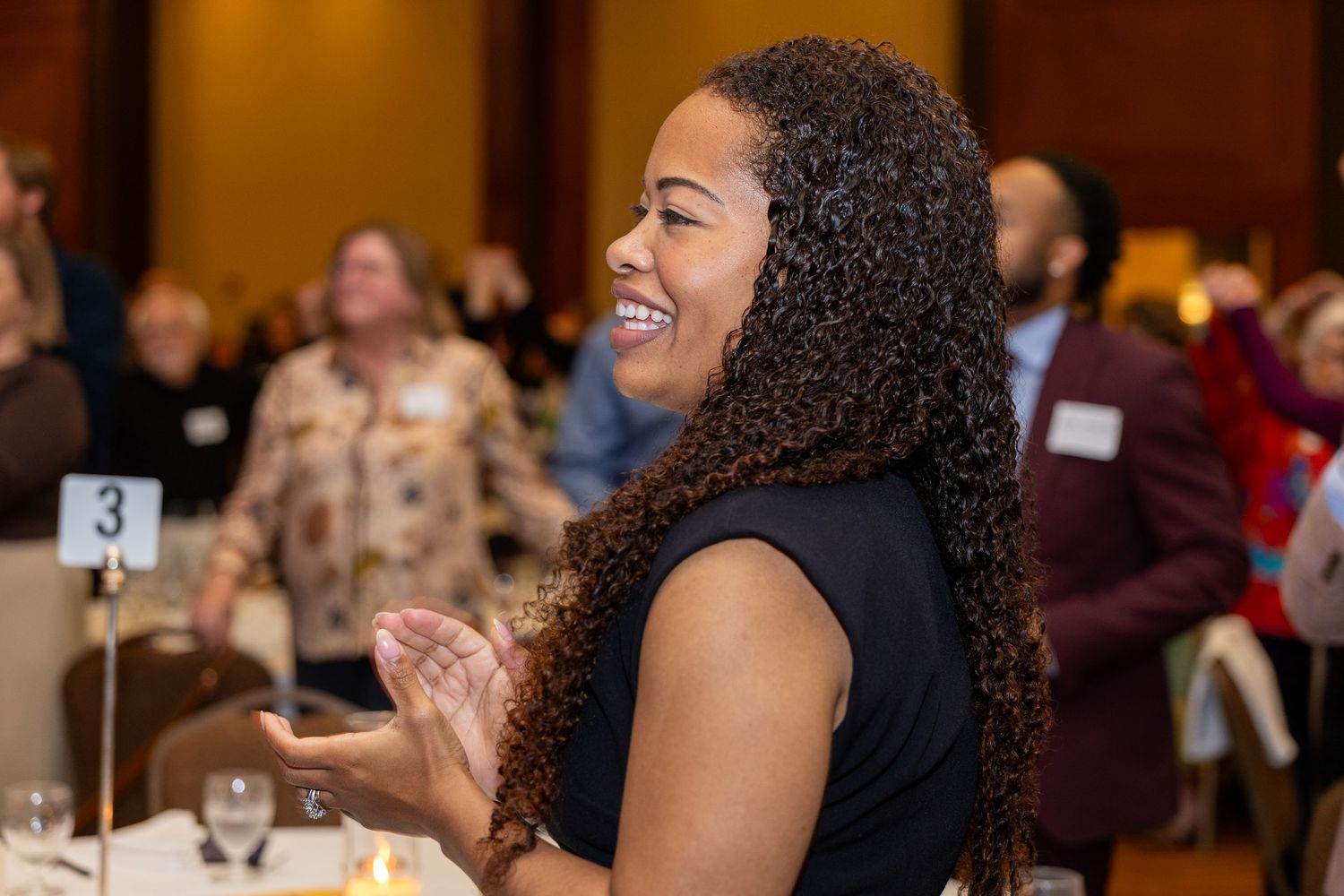 Audience listening to speaker at event in Seattle