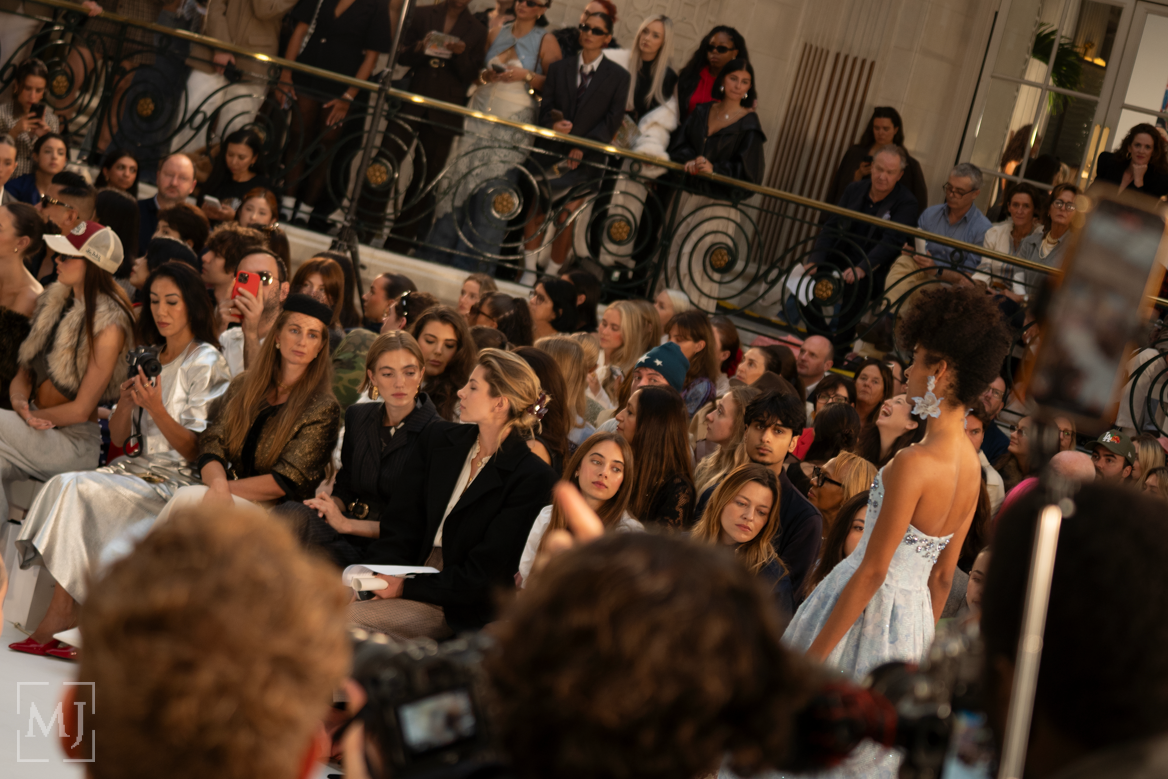 Runway shot at Paul Costelloe Collection