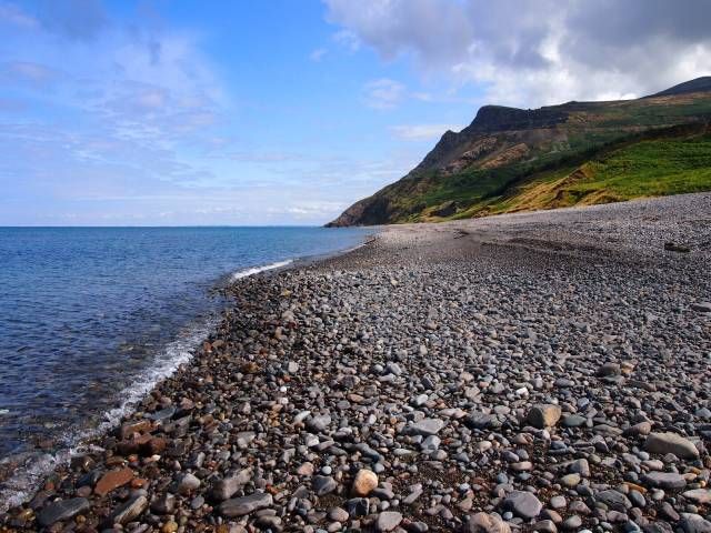 Secluded and private beach at Nant Gwrtheyrn | Martin Japheth Photography