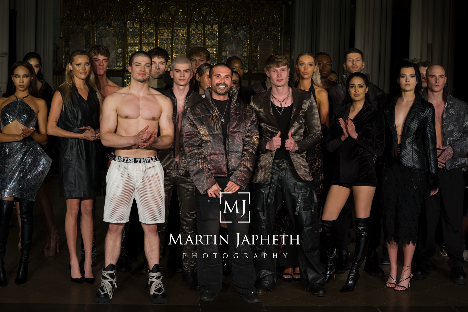 Mister Triple X at LFW26 Fashion Photographer Martin Japheth