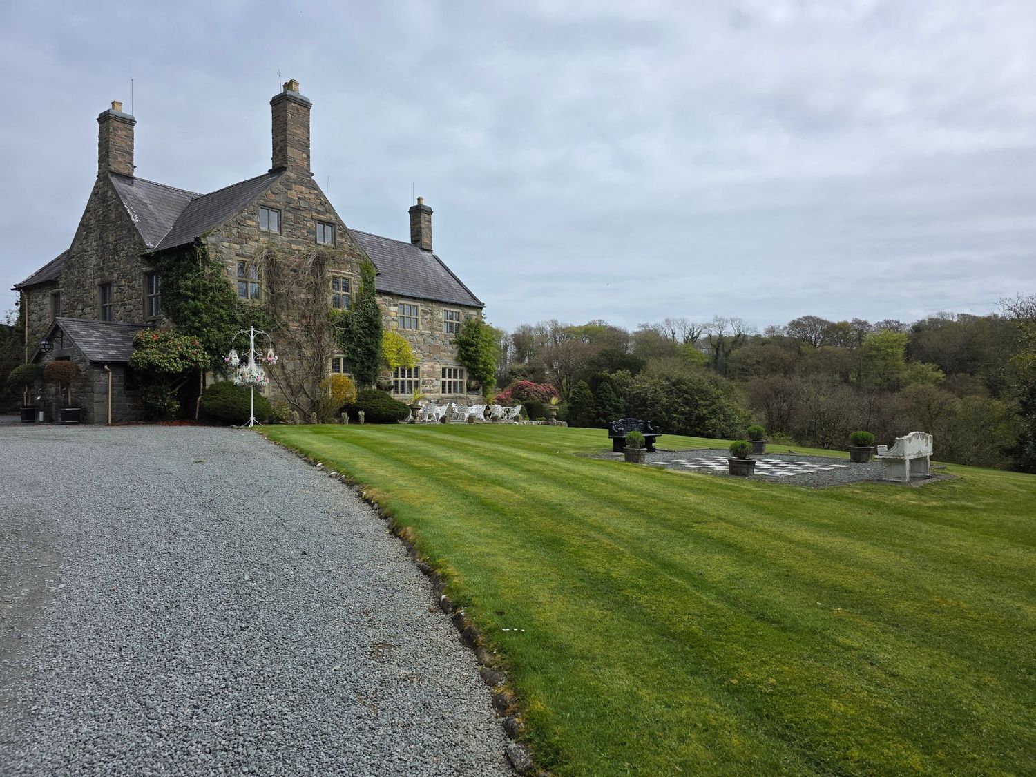 North Wales wedding photographer at Talhenbont Hall