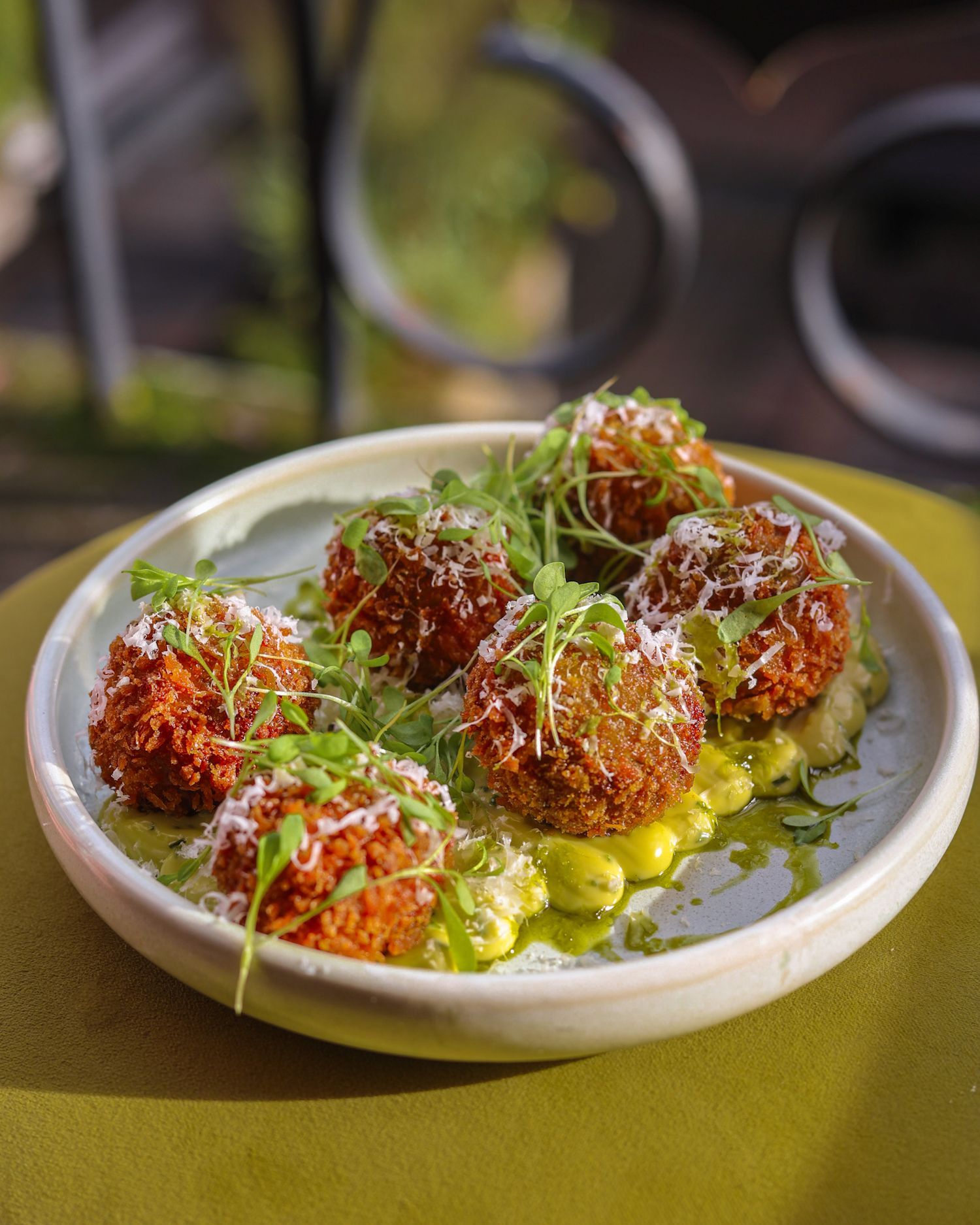 Arancini at Gin Gin Christchurch