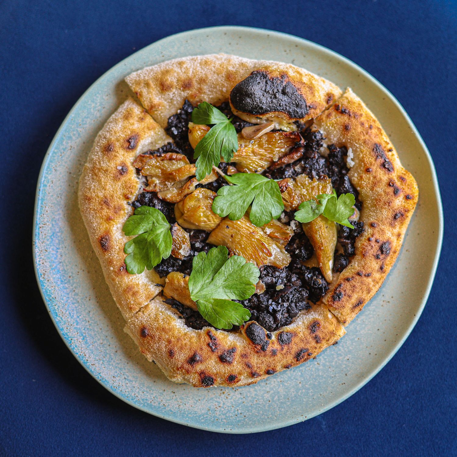 Mini wood-fired pizza