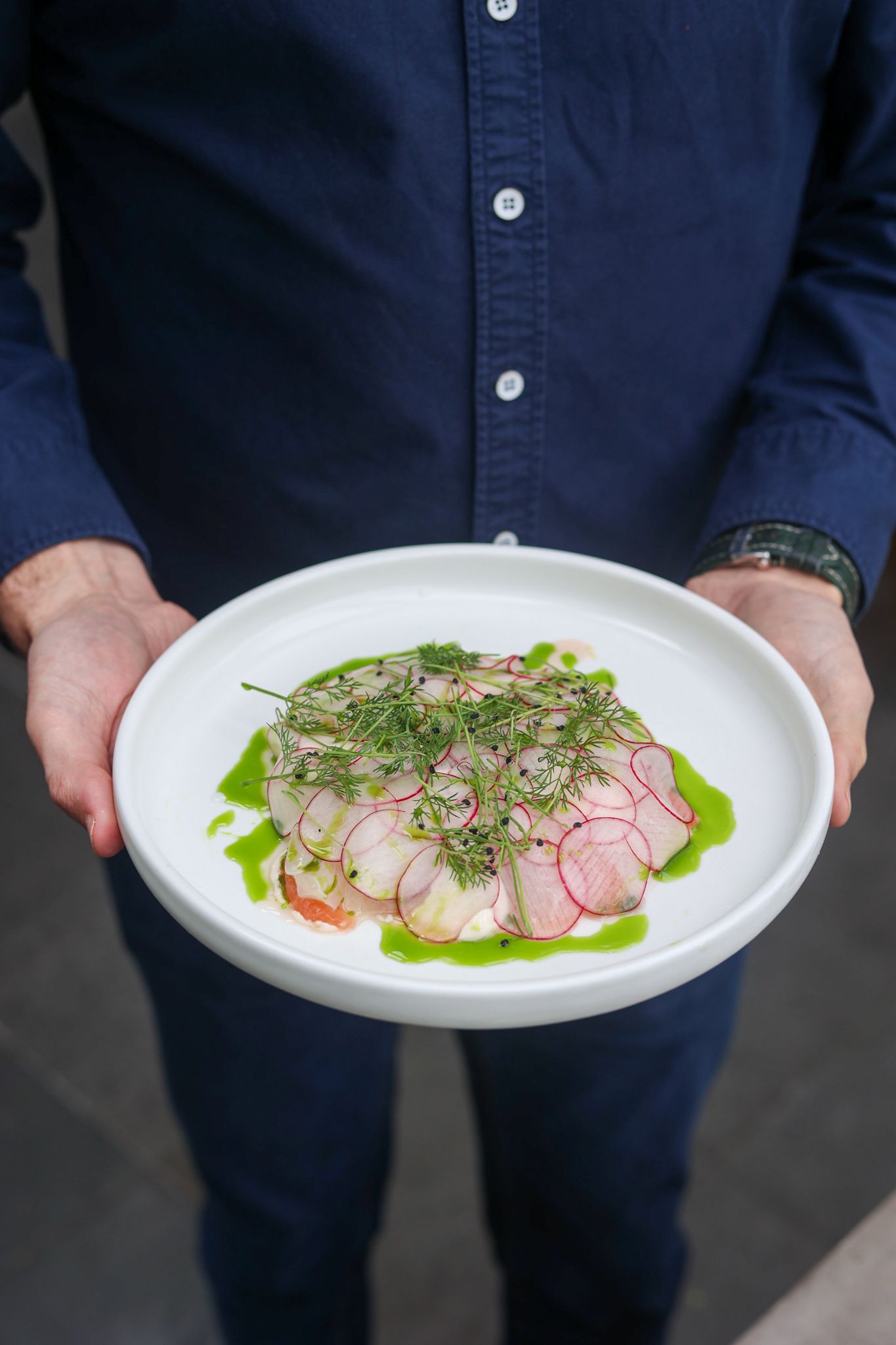 Market Fish Ceviche at Brigittes Merivale