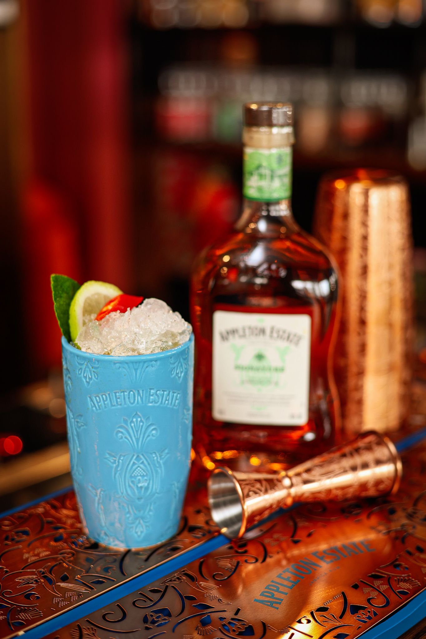 Appletons rum cocktail.