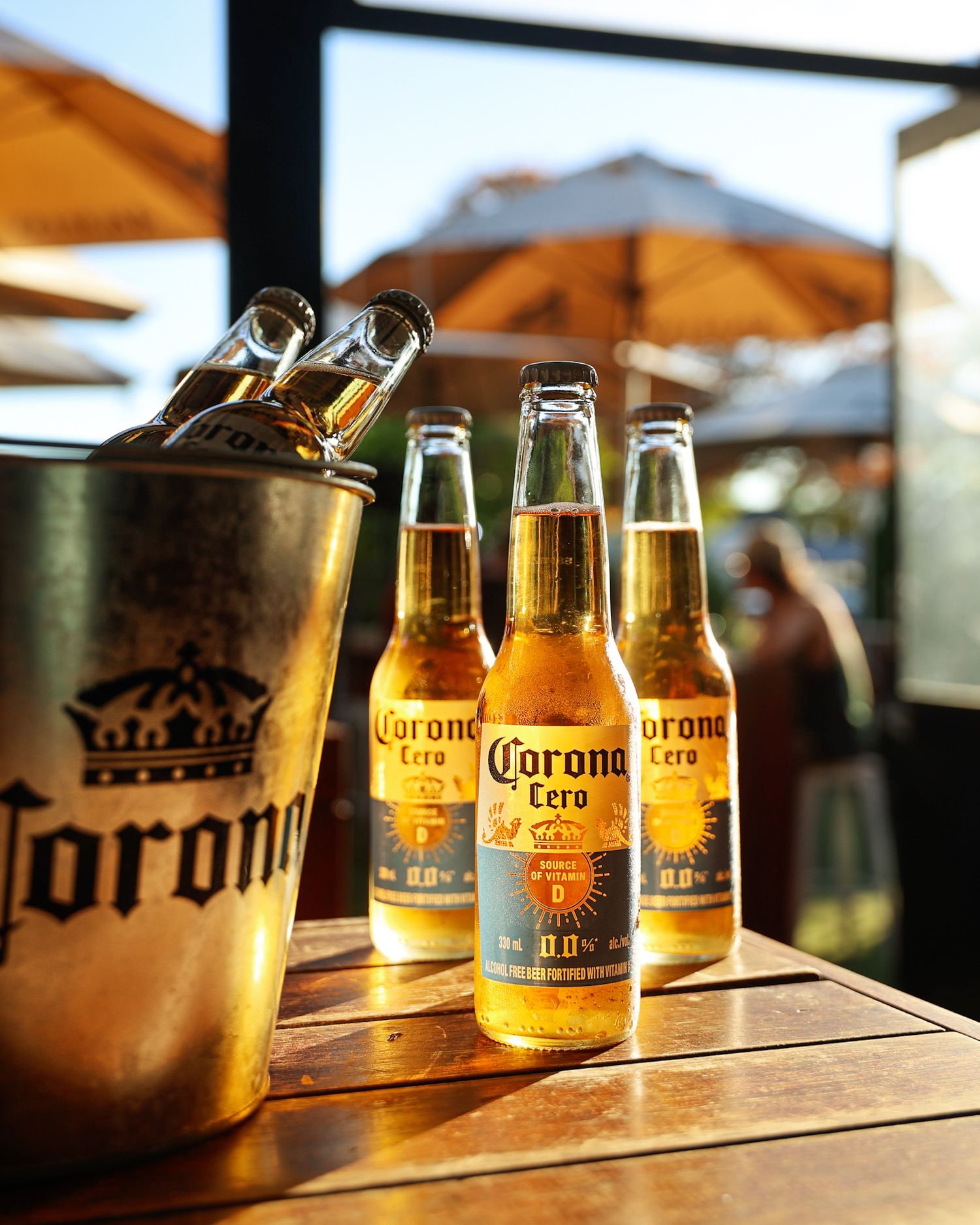Corona Cero, non-alcoholic beer at Aikmans Merivale